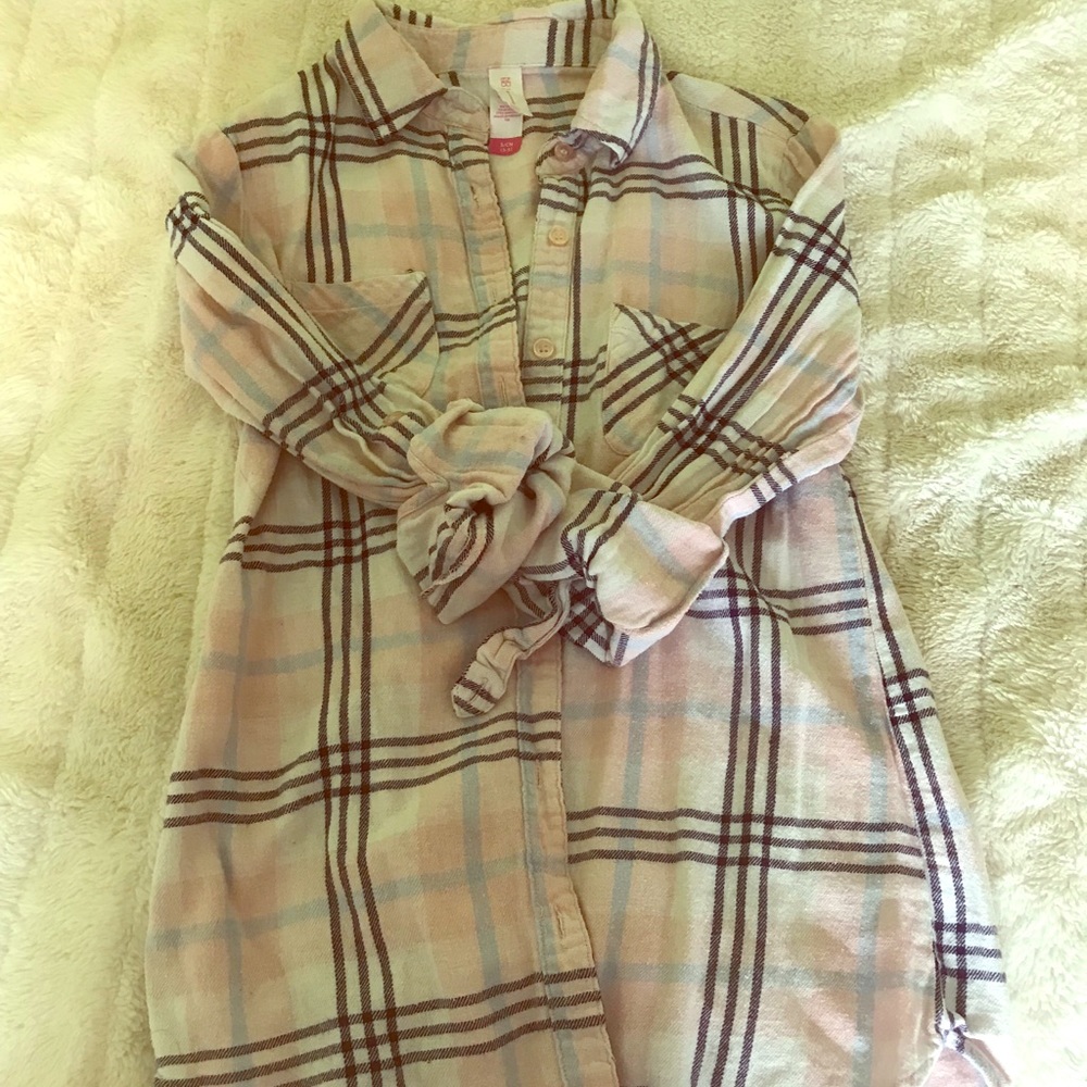 Cute girly flannel